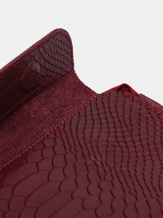 Hamyon Black Gator, tabiiy charmdan
