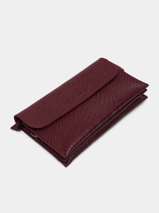 Hamyon Black Gator, tabiiy charmdan