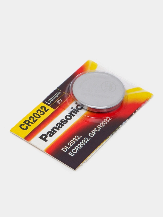 Panasonic CR2032 batareyka, lityum, 1 dona - 