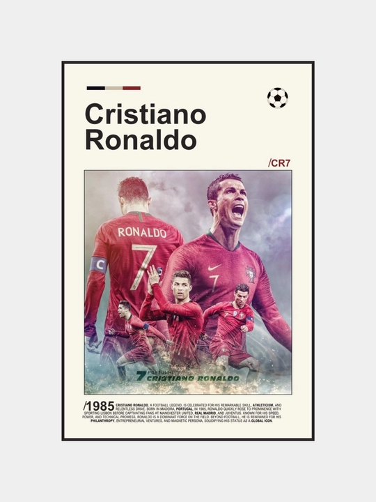 Cristiano Ronaldo mini poster stiker - 