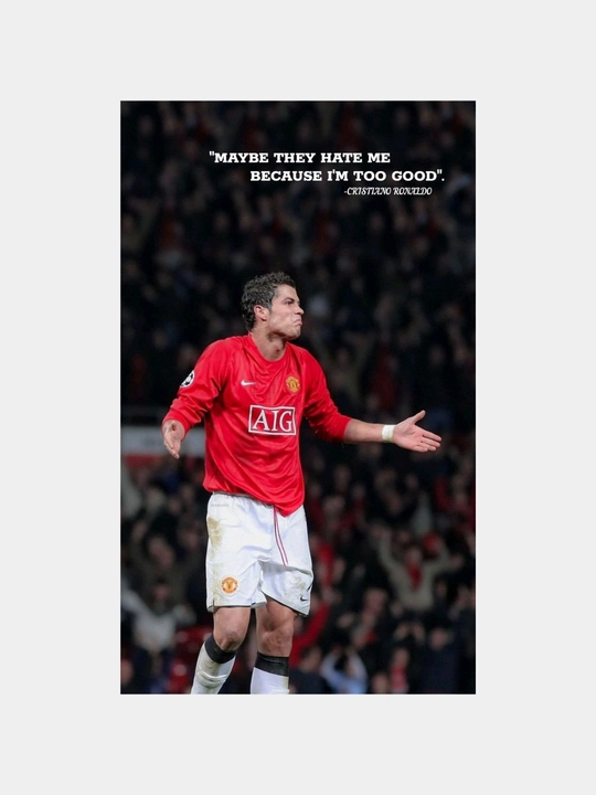 Cristiano Ronaldo mini poster stiker - 