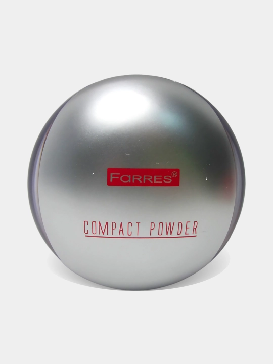 Пудра для лица, FARRES COMPACT POWDER WITH SILK, 15 гр