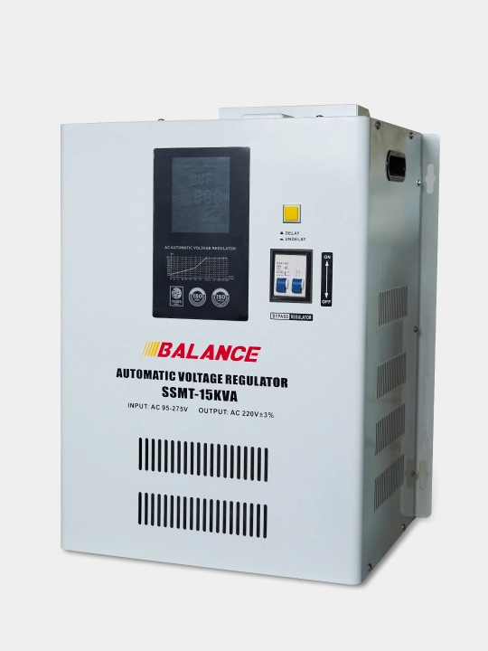 Kuchlanish stabilizatori Balance 15 kVA, latorli, 100-250V