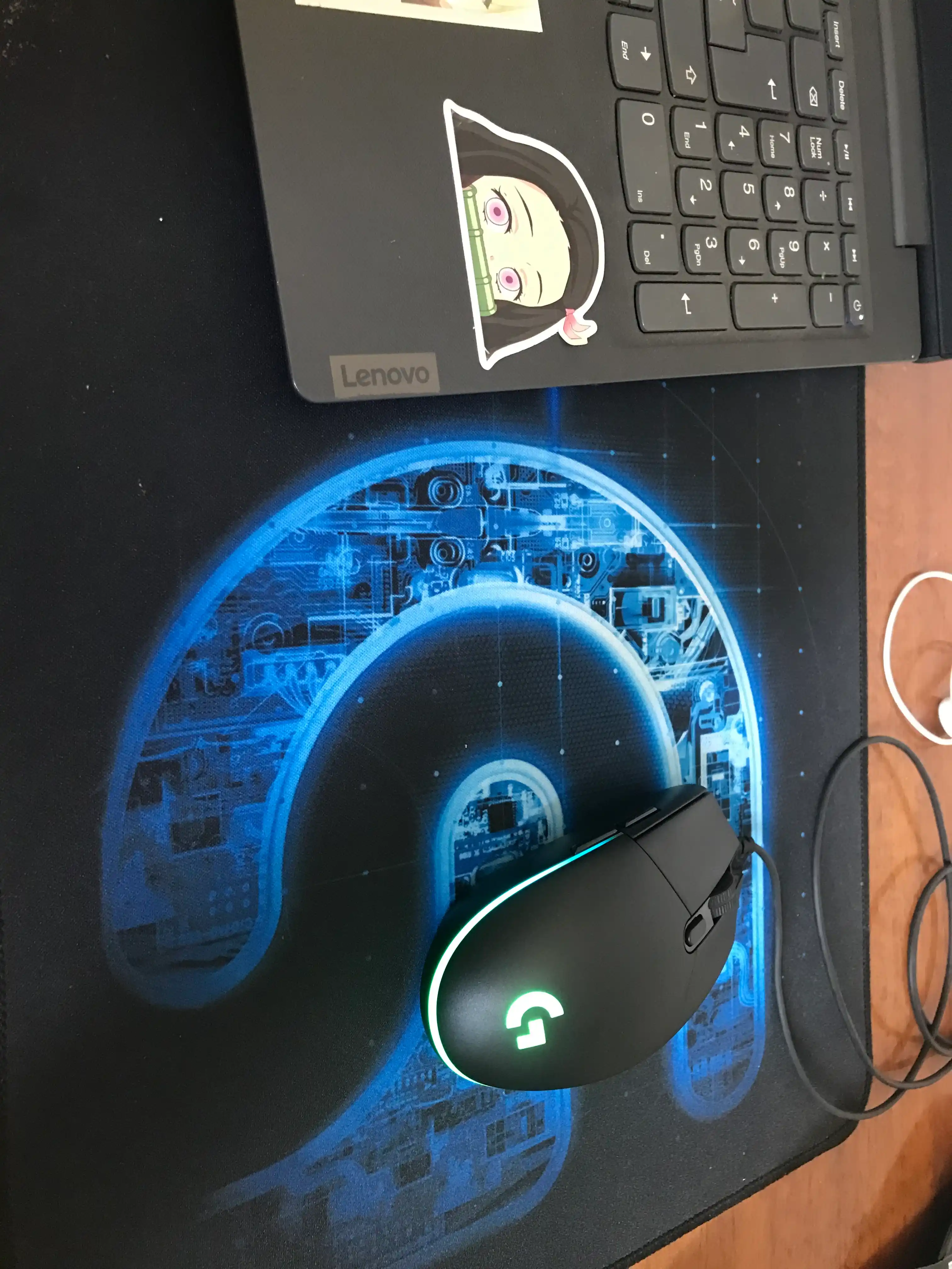 Игровая мышь Logitech G102 Lightsync Black проводная