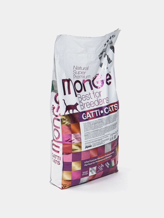 MONGE CAT Hairball, Корм для выведения шерсти из желудка кошек, 10 кг