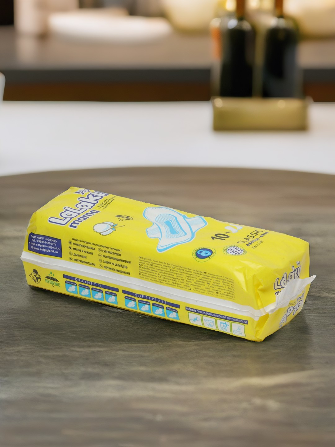 Ayollar uchun gigiena prokladkalari uchun fetish