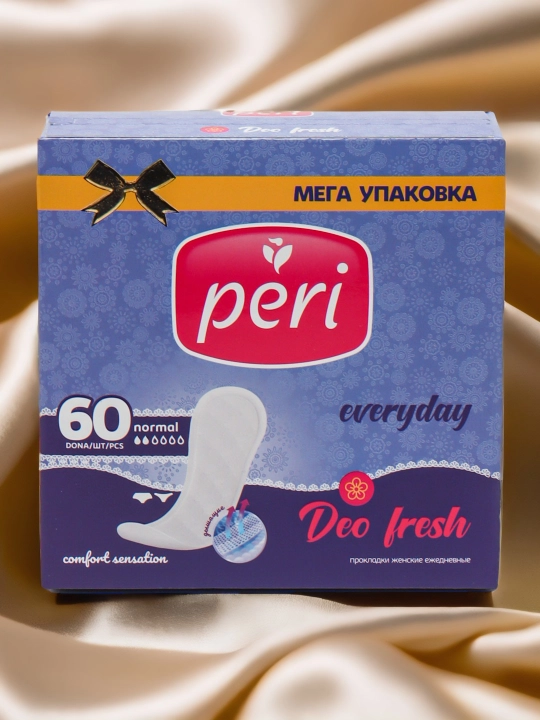 Ayollar kundalik prokladkalar Peri Deo, 60 dona