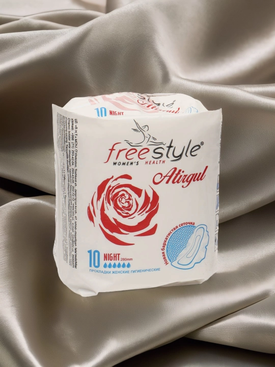 Ayollar prokladkalari Free Style Atirgul night, jgp №10