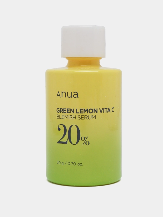 Anua Green Lemon Vita C zardobi 20%, qarishga qarshi namlovchi yuz zardobi, 20 gr