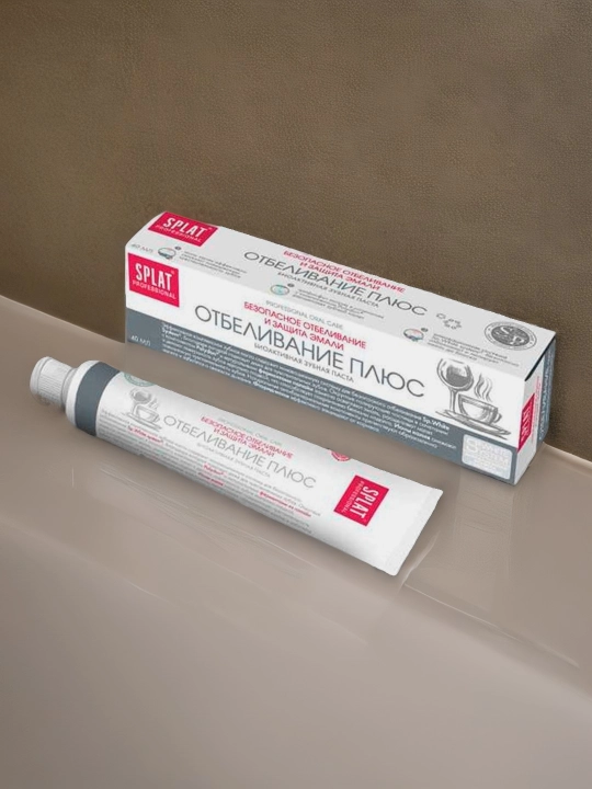 Splat Professional tish pastasi, oqartiruvchi plyus, 40 ml