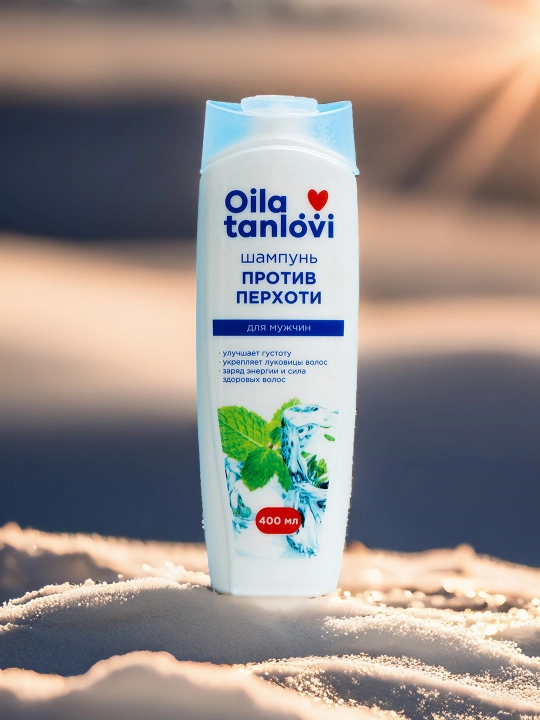 Шампунь для мужчин Oila tanlovi, против перхоти, 400 мл