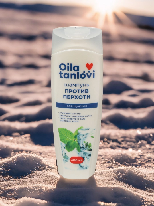 Шампунь для мужчин Oila tanlovi, против перхоти, 400 мл