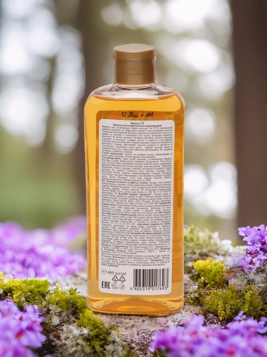 Sulfatsiz qayta tiklovchi shampun Floresan, Herbal Therapy, 400 ml