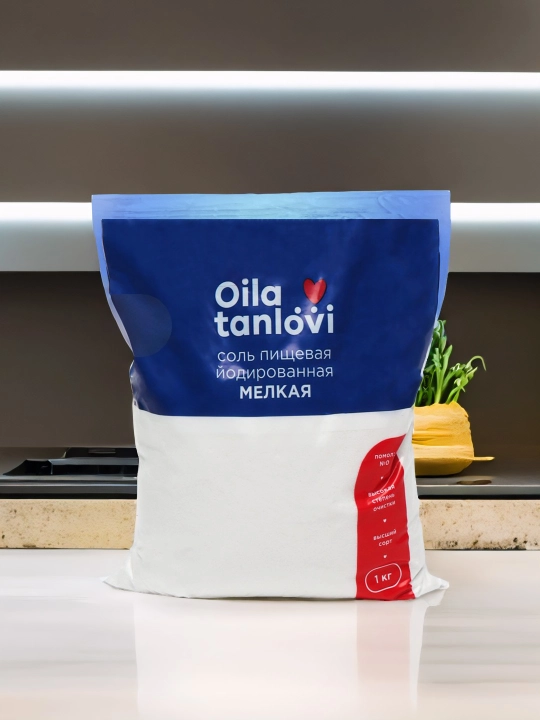 Osh tuzi Oila tanlovi, maydalangan 1 kg