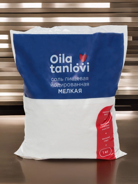 Osh tuzi Oila tanlovi, maydalangan 1 kg