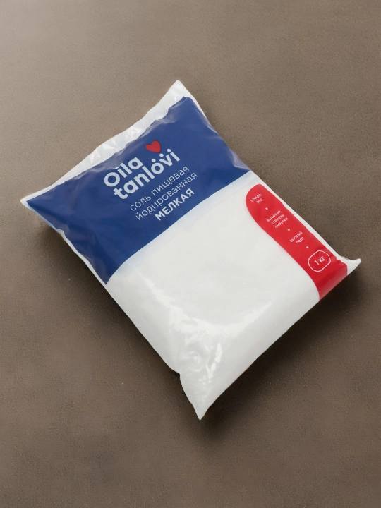Osh tuzi Oila tanlovi, maydalangan 1 kg