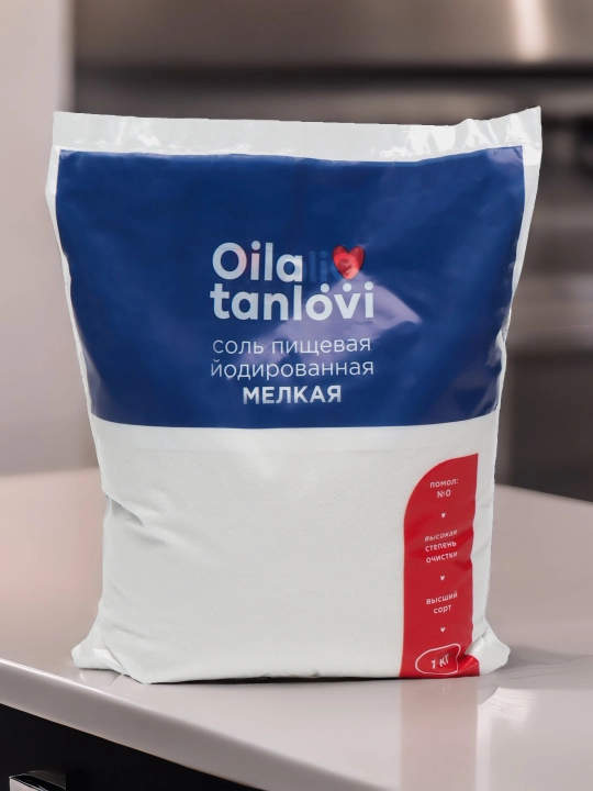 Osh tuzi Oila tanlovi, maydalangan 1 kg