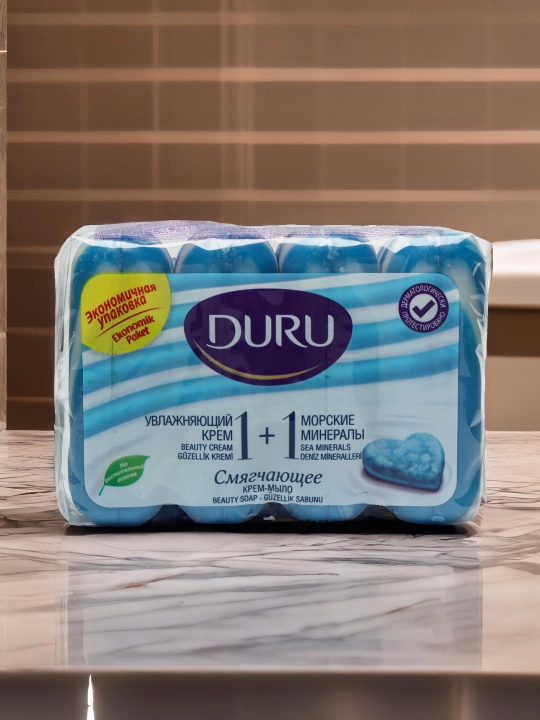Xushbo'ylangan sovun Duru Soft Sens Sea Minerals, 4 * 80 g