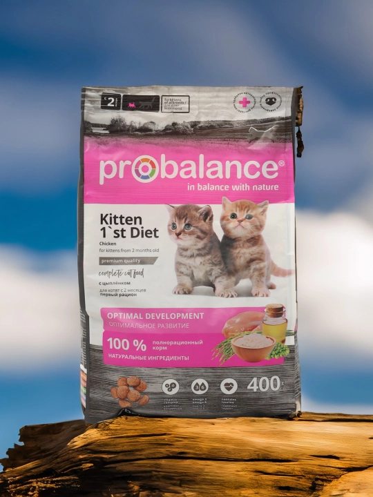 ProBalance  сухой корм для котят с цыпленком 400 г