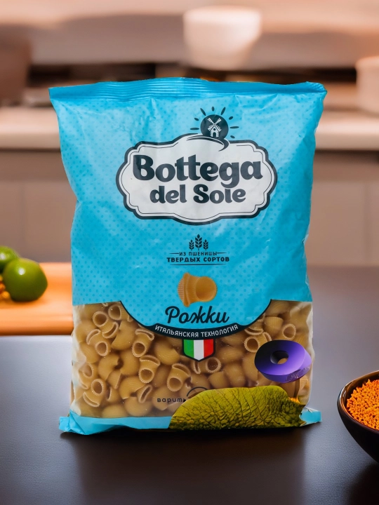 Makaron Bottega del Sole, shoxсhalar, 400 g