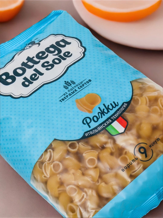Makaron Bottega del Sole, shoxсhalar, 400 g