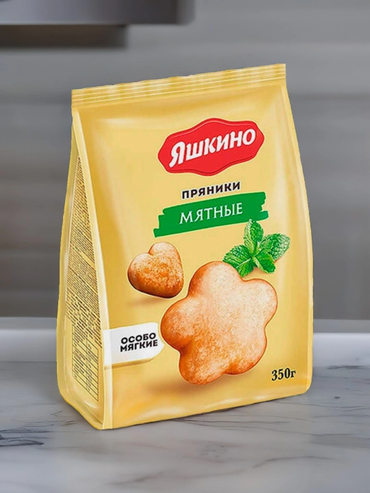 Пряники Яшкино мятные, 350 г