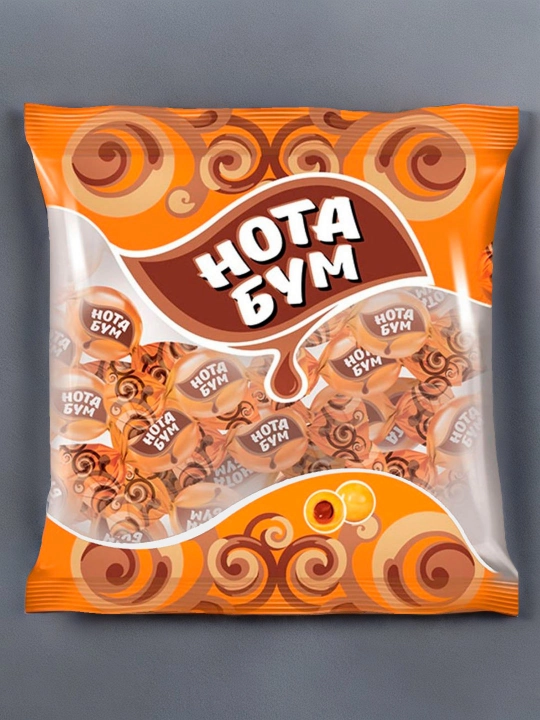 Chaynaladigan konfetlar Nota Bum, 500 g