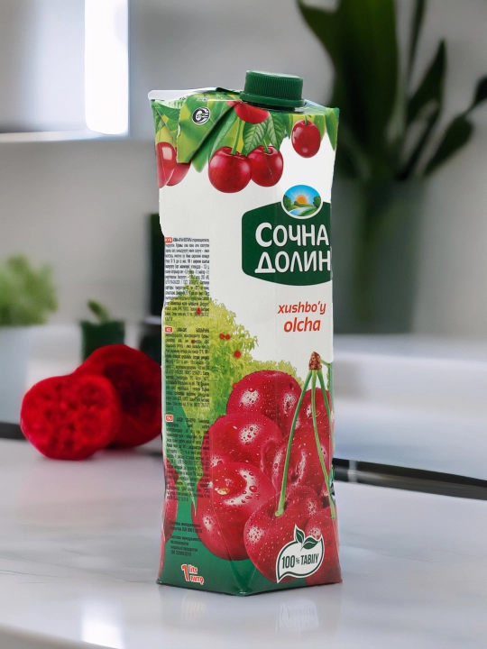 Sharbat Sochnaya Dolina, gilos, 1 litr