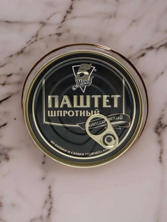 Shprotli pashtet 5 Morey, 170 g