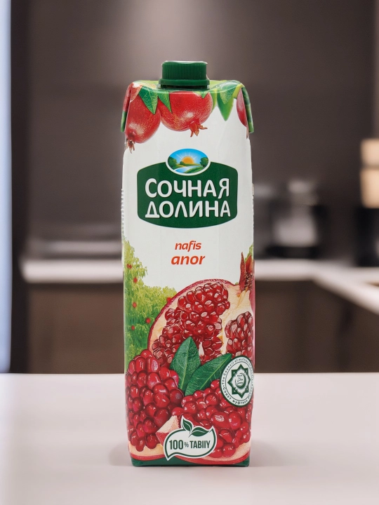 Сок Сочная Долина гранат, 1 л