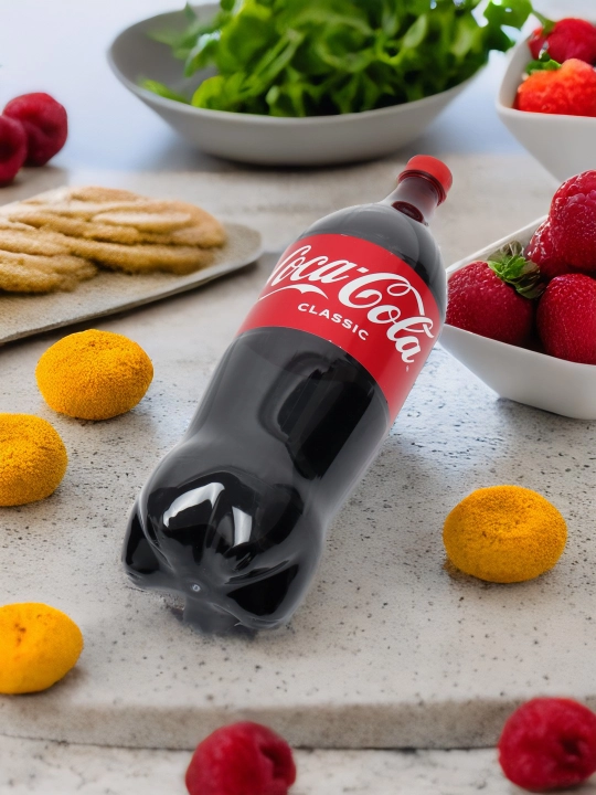 Gazlangan ichimlik Coca-Cola, 2 litr