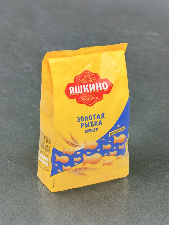 Pechene kreker Yashkino Oltin baliqcha, 350 g