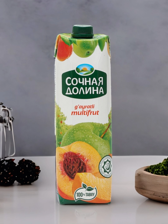 Сок Сочная Долина мультифрукт, 1 л