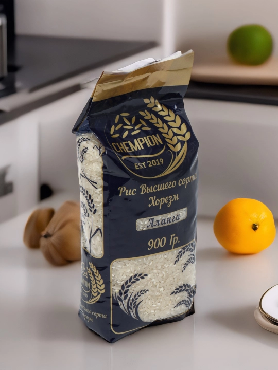 Рис Аланга Chempion, высший сорт, 900 г