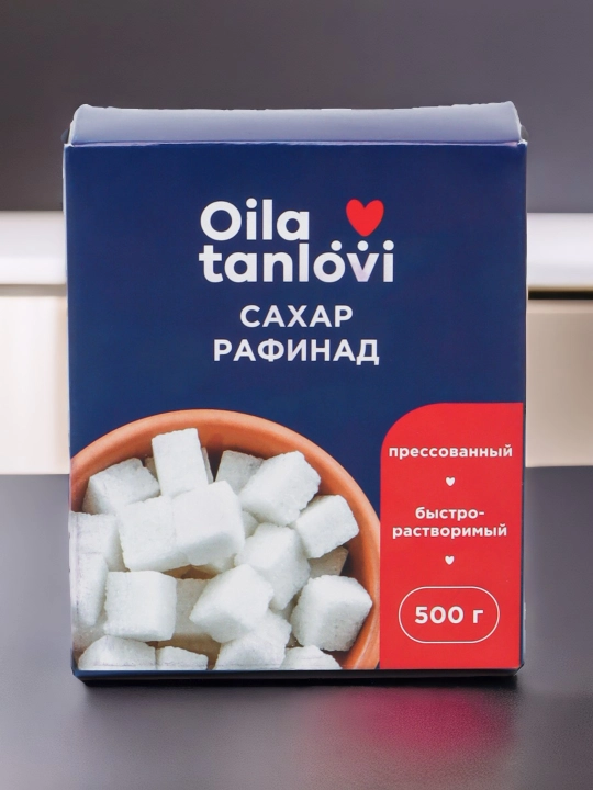 Сахар рафинад Oila Tanlovi, 500 г