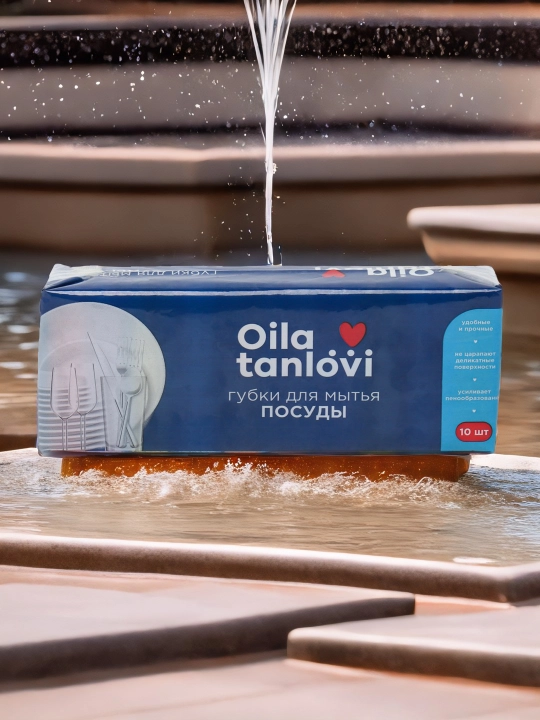 Idishlarni yuvish uchun gubkalar Oila tanlovi, 10 dona