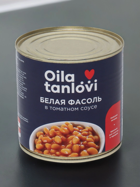 Фасоль белая Oila tanlovi в томатном соусе, 400 г