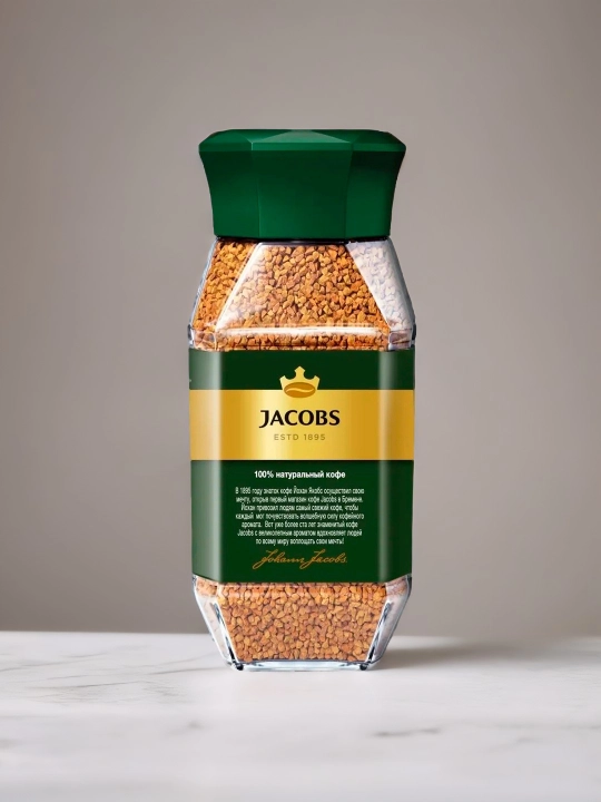 Кофе растворимый Jacobs Monarch Intense, стеклянная банка, 47.5 г
