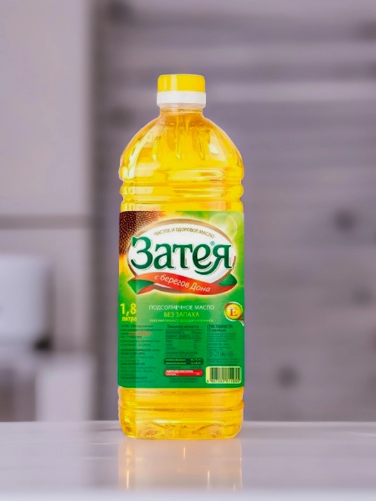 Kungaboqar yog'i Zateya, 1.8 litr