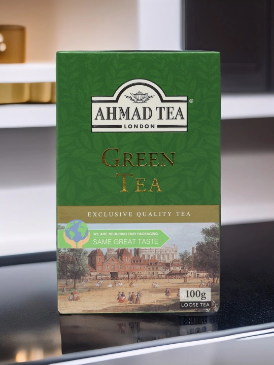 Ko'k choy Ahmad Tea Green, 100 g (802)