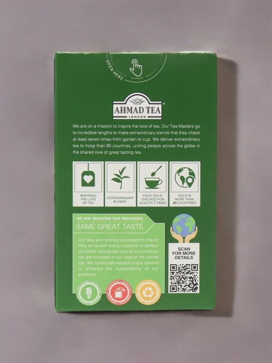 Ko'k choy Ahmad Tea Green, 100 g (802)