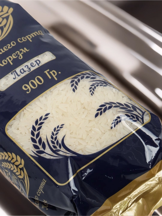 Рис "Лазер" Chempion Хорезм, высший сорт, 900 г