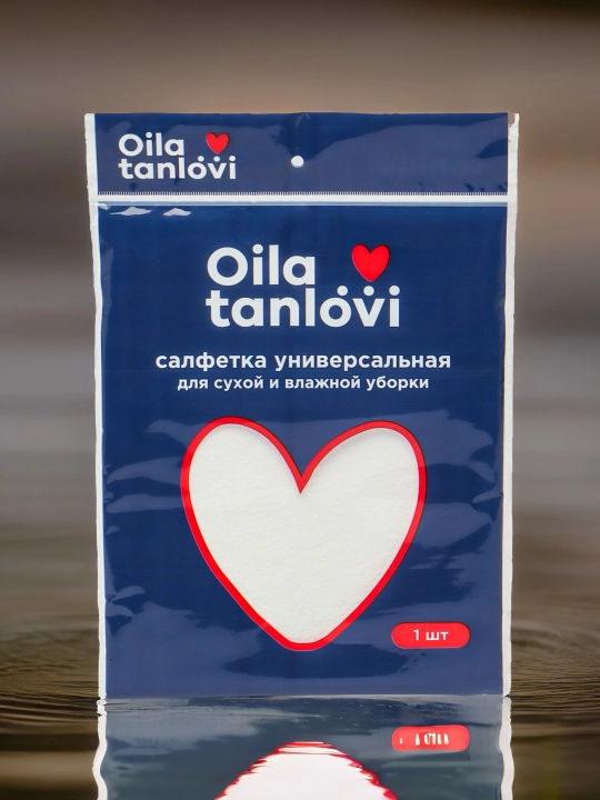 Universal latta-salfetka Oila tanlovi, avtomobillarni, deraza va oynalarni tozalash uchun