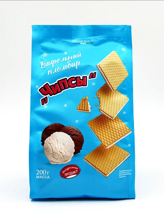 Mini vafli plobir "Chips", 200 gr