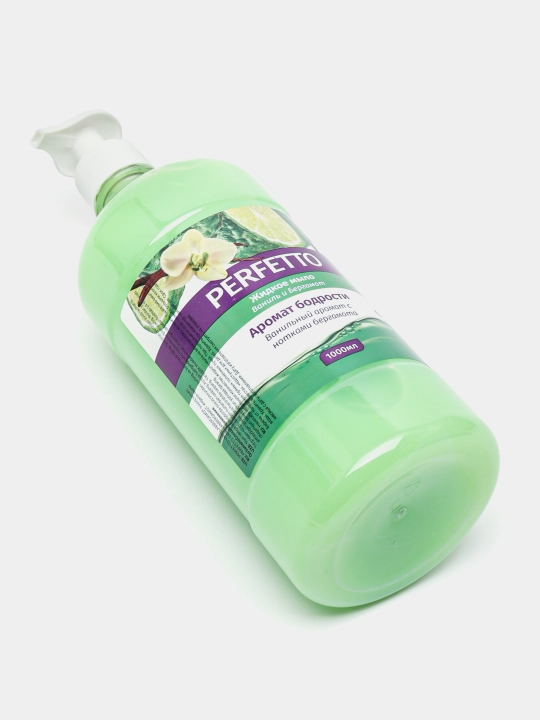 Suyuq sovun Perfetto, vanill&bergamot, 1 l