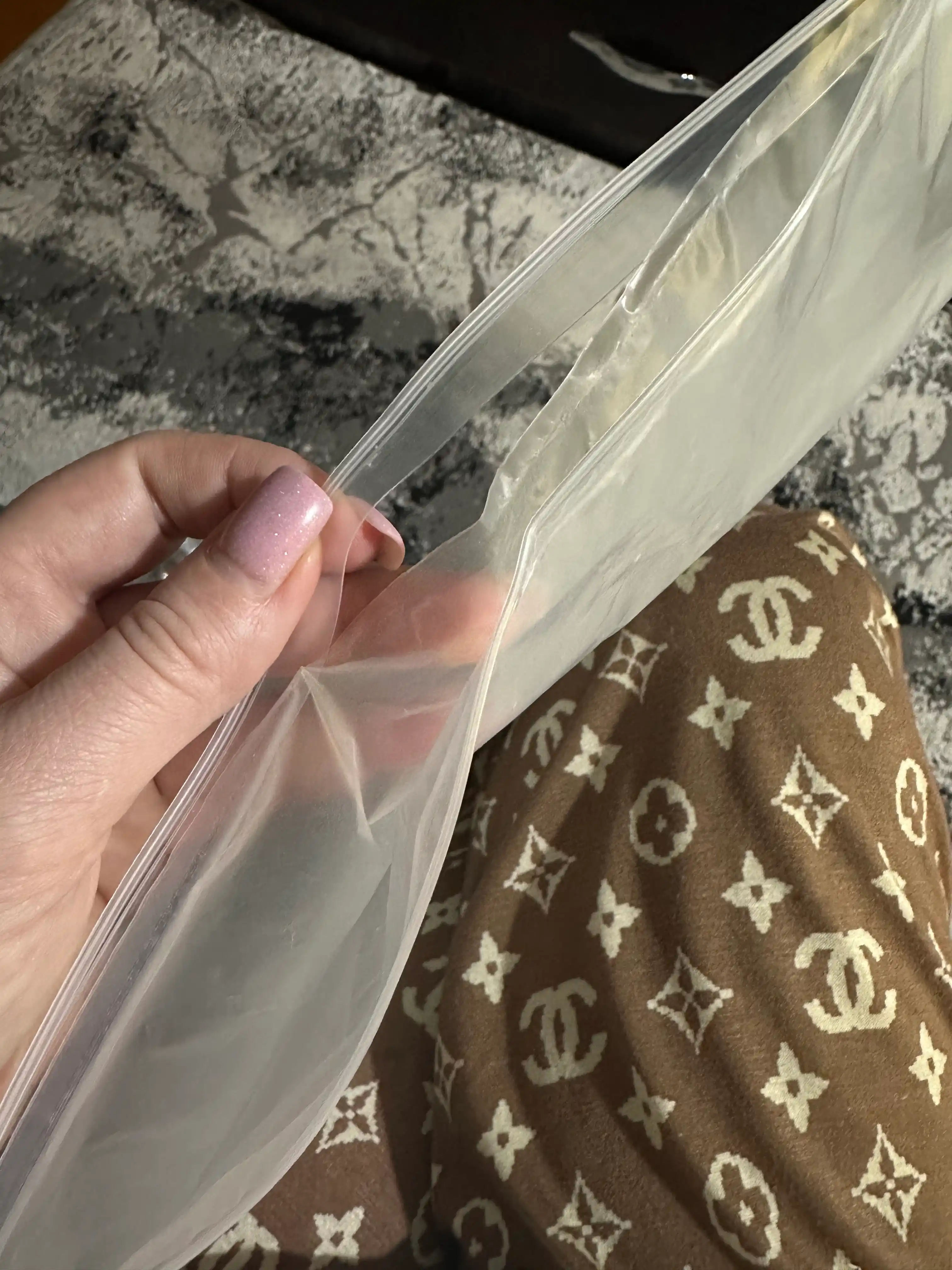 Зип пакет Zip lock, для упаковки одежды с застежкой бегунком