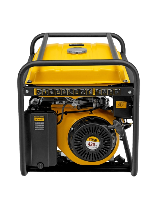 Generator DENZEL GE-7900, benzin, 6,5 kVt, 230 V, qo'lda ishga tushirish, 94638
