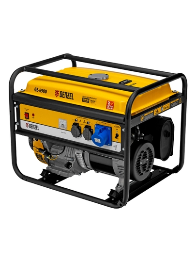 DENZEL GE-6900 generatori, benzinli, 5,5 kVt, 230 V, qo‘lda ishga tushirish, 94637 - 