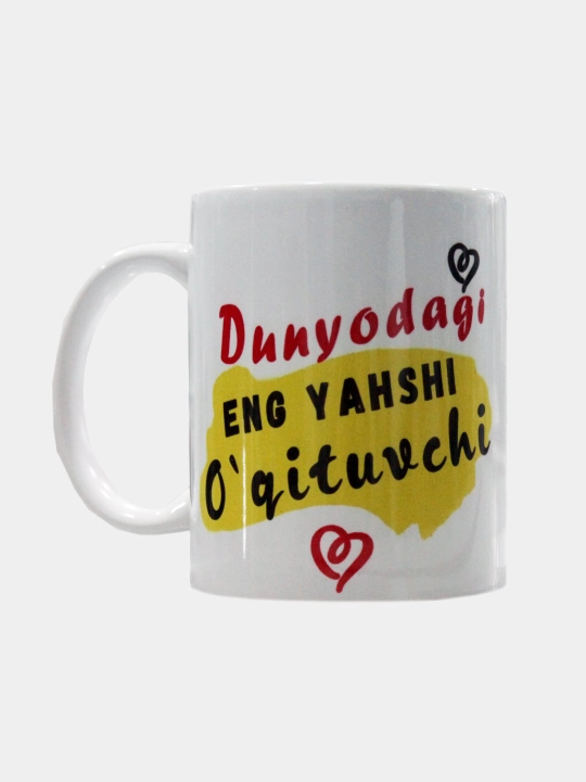 Bosma krujka "eng yaxshi o'qituvchi"
