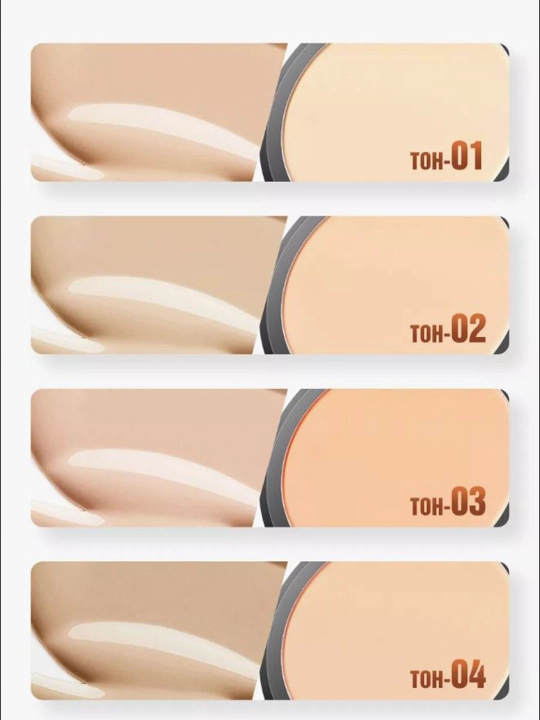 Пудра для лица FIT ME, оттенки 01,02,03,04